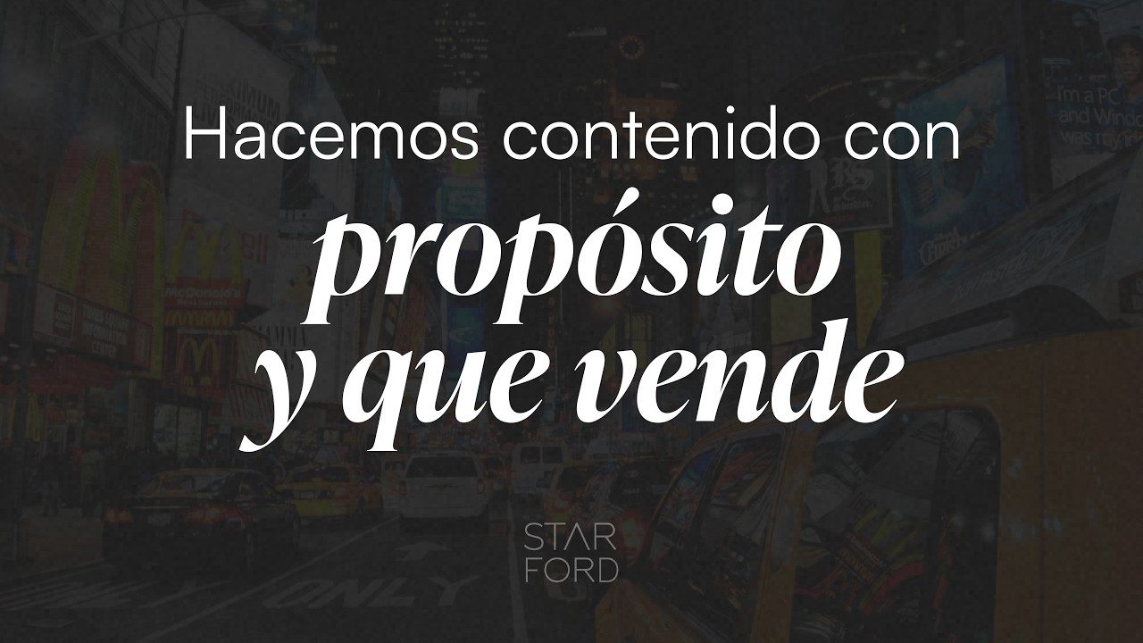 Fotograma del vídeo ESTO ES STARFORD: hacemos contenido con propósito y que vende